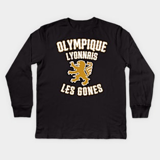 Les Gones Olympique Lyonnais Kids Long Sleeve T-Shirt